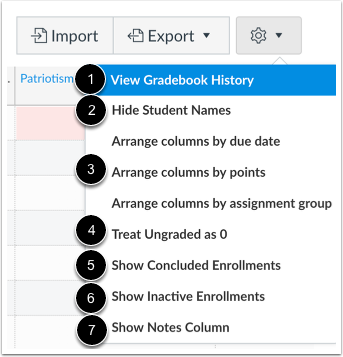 canvas gradebook differentiated assignments